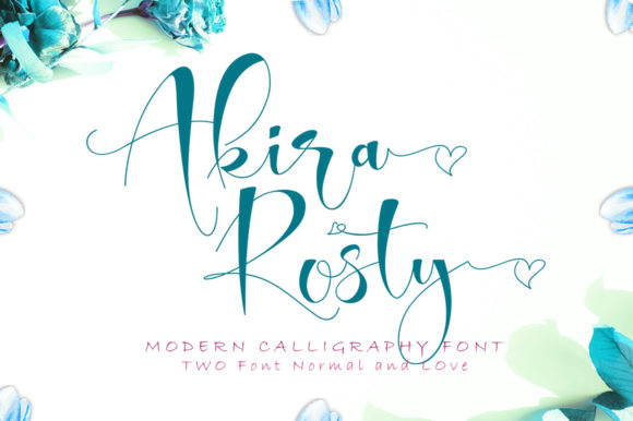 Akira Rosty: A Versatile Script for Modern Design