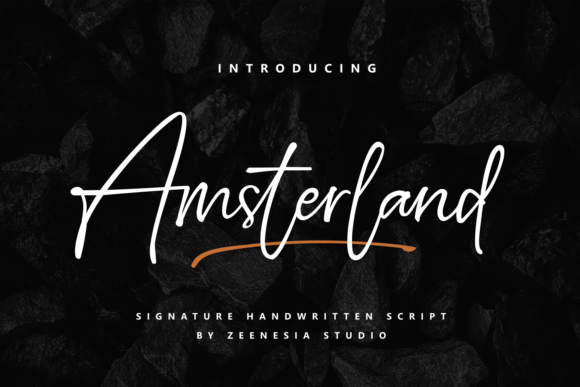 Amsterland: Elevate Your Campaign with This Elegant Script Font