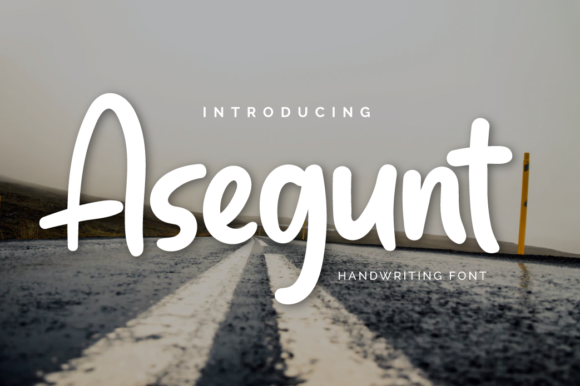 Asegunt: The Perfect Handwritten Font for Modern Web Design