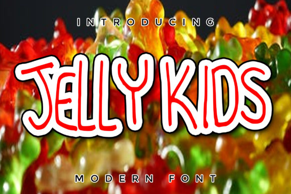 Bring Joy to Your Projects with Jelly Kids Font