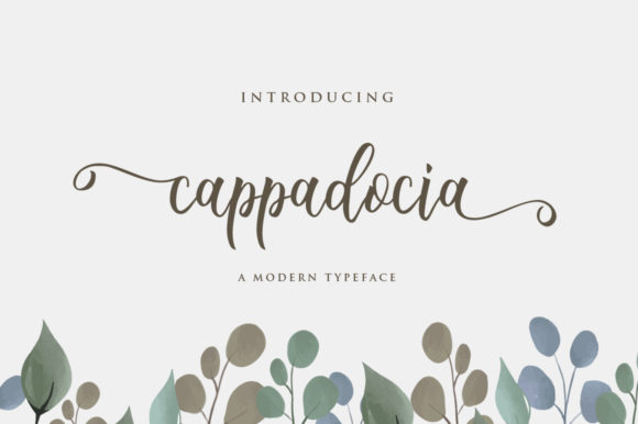 Cappadocia: A Timeless Handwritten Font for Elegant Design