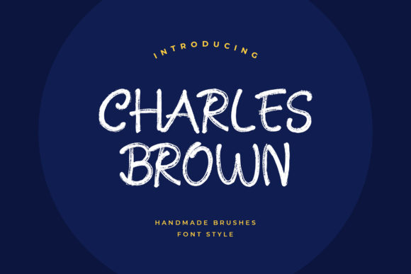 Charles Brown: A Playful Script Font for Editorial Charm