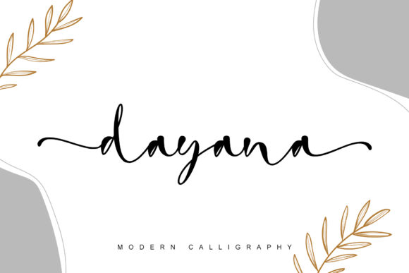 Dayana: A Stylish Script Font for Elegant Web Design