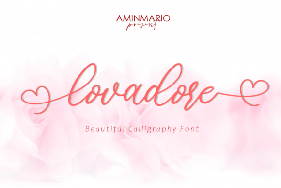 Discover Lovadore: A Charming Handwritten Font for Creative Projects