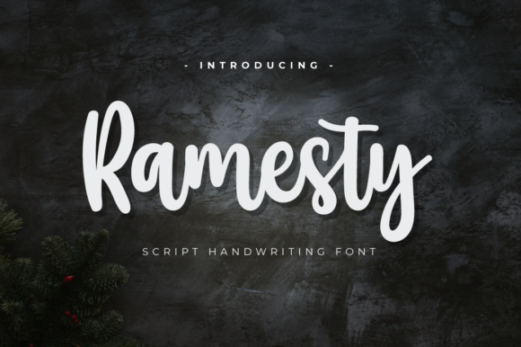 Discover the Charm of Ramesty: A Perfect Handwritten Font