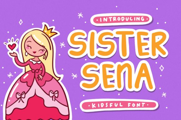 Discovering Sister Sena: A Charming Handwritten Font for Editorial Design