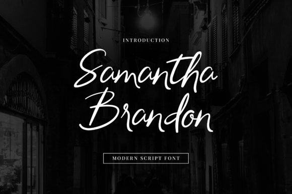 Elevate Your Editorial Design with Samantha Brandon Font