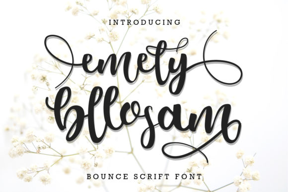 Emely Bllosom: A Handwritten Font for Editorial Charm