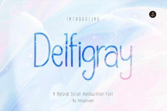 Enhance Your Brand with Delfigray: A Unique Handwritten Font