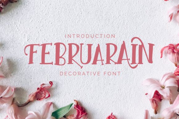 Enhance Your Brand with Februarain: A Unique Script Font