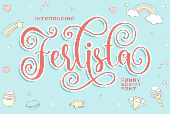 Enhance Your Brand with Ferlista: A Playful Script Font