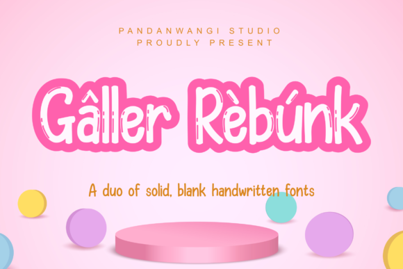 Enhance Your Brand with Galler Rebunk Font
