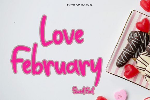 Enhance Your Brand with Love February Font