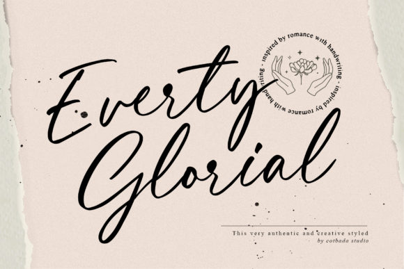 Everty Glorial: A Font to Elevate Your Brand