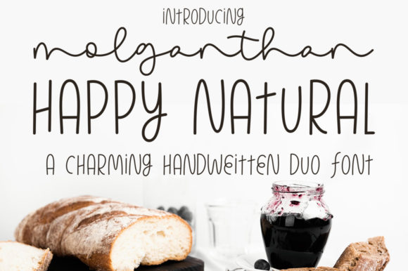 Happy Natural: A Charming Handwritten Font for Branding