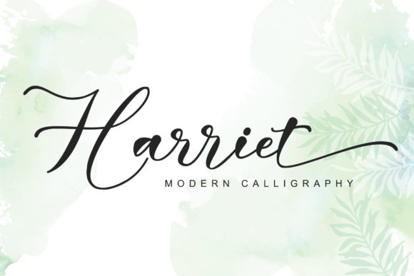 Harriet: A Refined Handwritten Font for Elegant Web Design