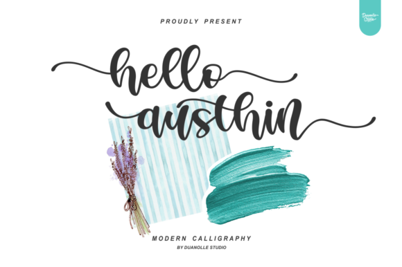Hello Austhin: A Handwritten Font for Distinctive Web Design