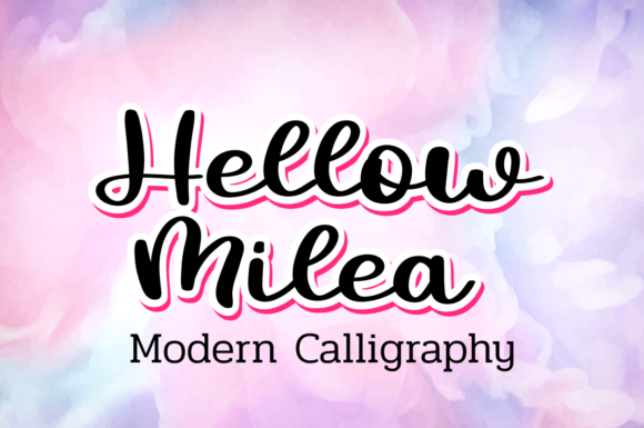Hellow Milea: A Charming Handwritten Font for Crafters