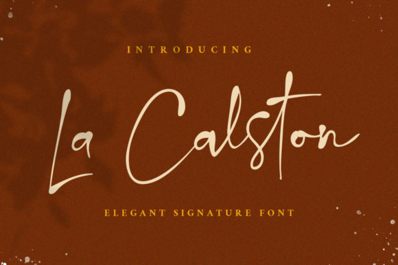 La Calston: A Friendly Handwritten Font for Branding