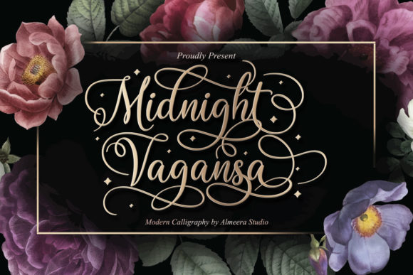 Midnight Vagansa: The Perfect Script Font for Engaging Visuals