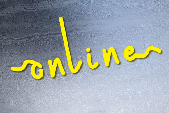Online: A Delicate Handwritten Font for Elegant Campaigns