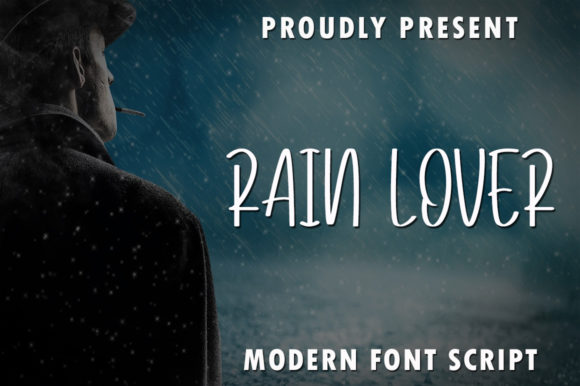 Rain Lover: A Handwritten Font for Editorial Elegance