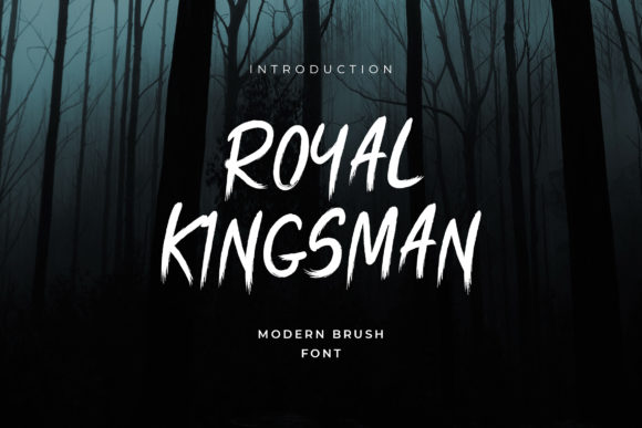 Royal Kingsman: A Handwritten Font for Editorial Elegance