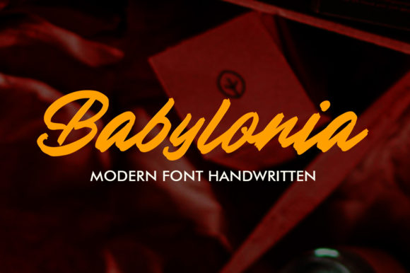 Transform Your Brand with Babylonia: A Charming Handwritten Font